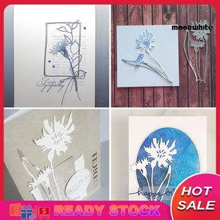 【DM】Flower Cutting Dies DIY Scrapbook Emboss Paper Cards Photo Decor Punch Stencil