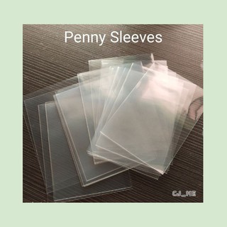 Transparent Plastic Photocard Sleeves / Penny Sleeves / Card Sleeves (TINGI)