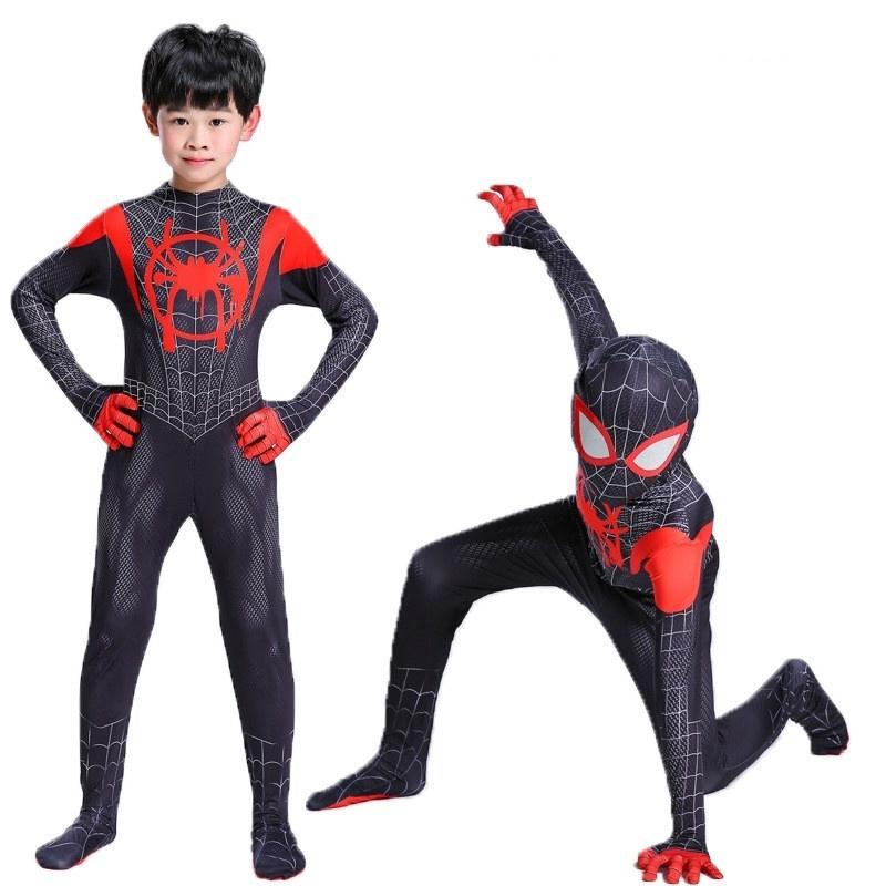 Spider-Man Into The Spider-Verse Cosplay Kids Costume Movie