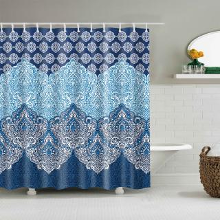 Waterproof Shower Curtain Home Bathroom Extra Long 150*200 cm blackout Mandala bath curtain For Bathroom cortinas de bano