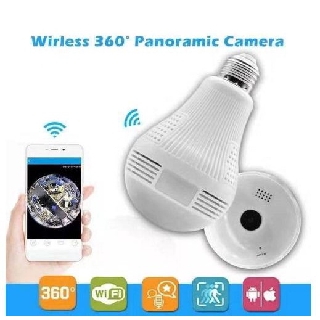 S1 WiFi Panoramic IP Smart Camera 360° Degrees Bulb Fisheye Lens B13-L-V2