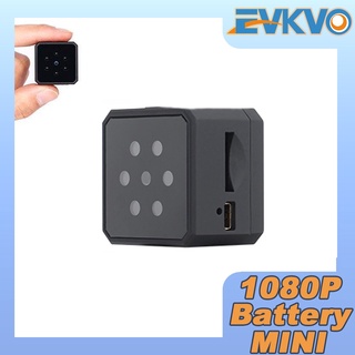 EVKVO - 1080P Mini DV Camera Super Small Portable Camcorder Battery Camera Sport Video Recorder SPY Hidden Camera