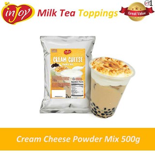 InJoy Cream Cheese 500g | InJoy Kreem Puff 250g | Toppings for Milk Tea, Beverages
