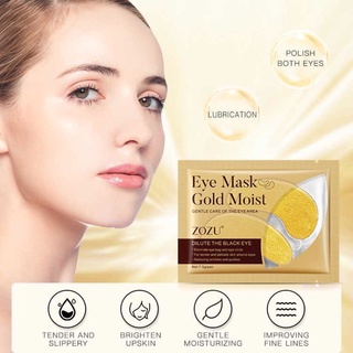 【Ready Stock】㍿sleeping mask▥✈10pcs ZOZU Collagen Gold Moist Eye Mask Sleep Stickers