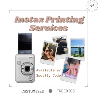 Instax Printing Services (CUSTOMIZED)
