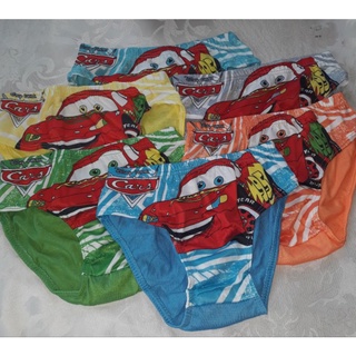 6 PCS BRIEF CHARACTER PRINT FOR BOYS 2 TO 5 YEARS OLD