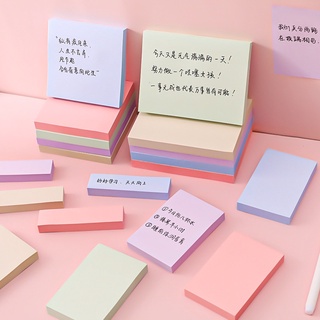 Sticky Notes Student Solid Color Message Memo Sticky Notes Notebook