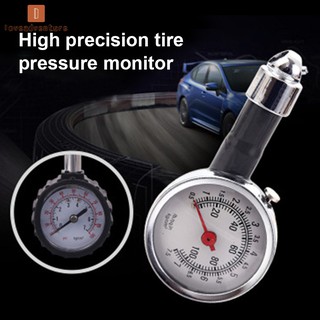 LV Car Motorcycle Tire Gauge Pressure Monitor 0-100PSI Tyre Checker