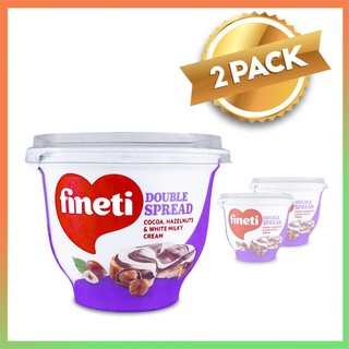 【Available】Fineti Hazelnut Double Spread 200g (Pack of 2)