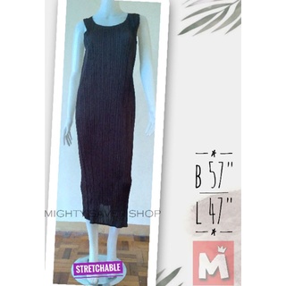 Preloved Sexy Stretchable Maxi Dress/ Maternity Dress SML-4XL