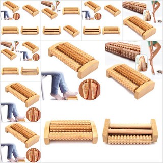 【maud•AND】Handheld-Wooden-Roller-Massager-Reflexology-Hand-Foot-Back-Body-Ther