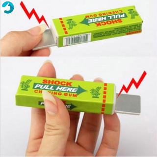 Safety Trick Joke Toy Funny Toys For Kids Adult Electric Shock Shocking Pull Horror Scary Head Chewing Gum Prank Joke Toys