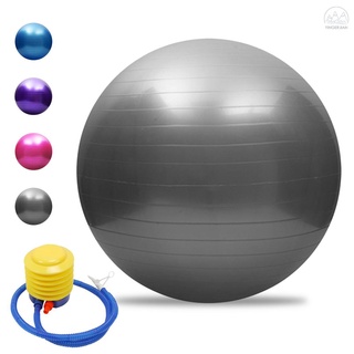 Anti-burst Yoga Ball Thickened Stability Balance Ball Pilates Barre Physical Fitness Exercise Ball 45CM / 55CM / 65CM /