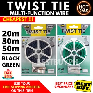 Twist Tie Wire with Cutter [CHEAPEST!]