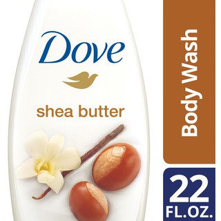 Dove Purely Pampering Body Wash Shea Butter 22oz