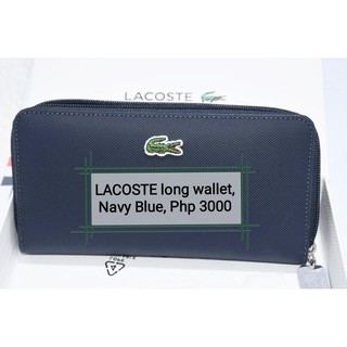 LACOSTE Long zip Wallet
