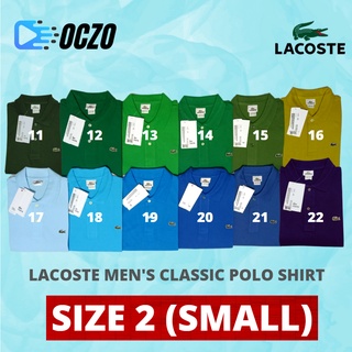 Lacoste Men SIZE 2 Classic Polo Shirt (SMALL)