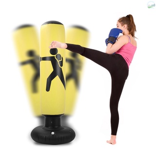 Fitness Punching Bag Inflatable Punching Bag Stand Boxing Bag Toy PVC Indoor Punching Tower Bag