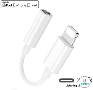 3.5mm Jack Audio Cable Adapter for iPhone X XS Max 8 7 Plus Earphone Aux Splitter Headphone IOS Syetem Converter Bluetooth Accessories