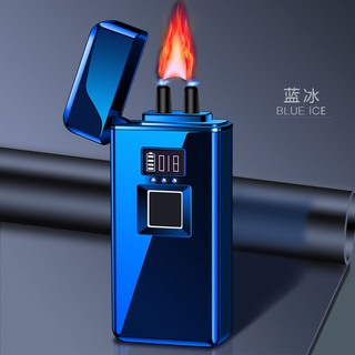 2021 Arc Plasma real fingerprint Lighter USB 4 in one smart display charge protectio big flame Ligh