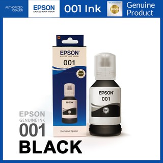 Epson 001 BLACK Ink Original for Epson L4150 L4160 L6160 L6170 L6190 L14150 Code C13T03Y100