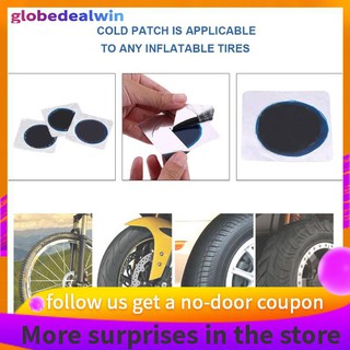 《Ready》Rubber Tire Tyre Puncture Repair Cold Patch Tubeless Patches