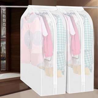 Dustproof Clothes Cover Wardrobe Hanging Organizer Storage Bags Suit Coat Dust Cover Protector Wardr