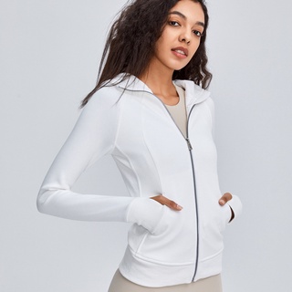 UA ROCK Quick Dry Gym Sports Coat Women Long Sleeve Hooded Zipper Running Jacket Windproof Fitness W