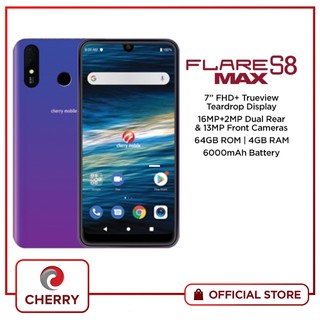 Cherry Mobile Flare S8 Max with FREE Game Controller, and Tempered Glass
