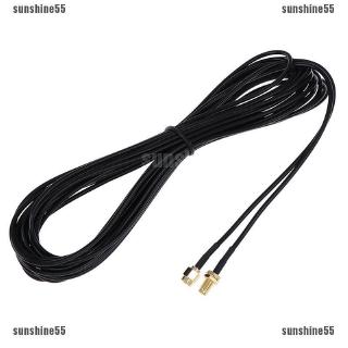 sunshine55 8M RG174 SMA Male to SMA Female Antenna Extension WiFi Router Cable Adapter