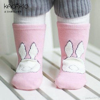 ✨ perfect ❀ Newborn Baby Cotton Socks Boys Girls Cute Cartoon Anti-slip Socks