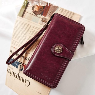 Phone▦✶BOSTANTEN Womens Wallet Long Wallet For Women Card Holder Wallet Pu Leather Wallet Purse (1)