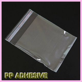 PP PLASTIC BAGS WITH ADHESIVE 100pcs