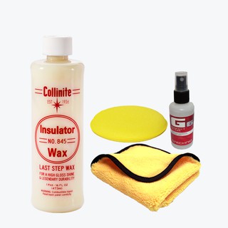 Collinite Wax #845 Liquid Insulator -FREE Foam Applicator, towel and Gtechniq Perfect Glass 60ml