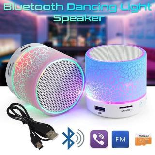 Bluetooth Speaker Mini Wireless Loudspeaker Crack LED TF USB Subwoofer Speakers stereo music player