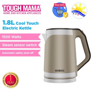 Ready Stock/▨∋Tough Mama NTMJK18-SS5 1.8L Cool Touch Electric Kettle
