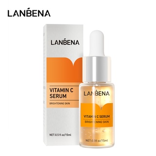 LANBENA Vitamin C Face Serum Whitening Hyaluronic Acid VC Facial Cream Moisturize Freckle Speckle Fa