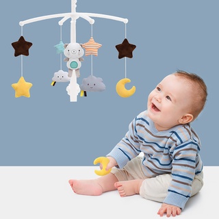 Baby Toys Bed bells Baby Crib Holder Rattles Clockwork Music Box Bed Bell Toy Bear Toys For Children (3)