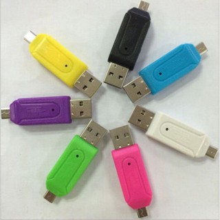 Micro USB OTG TF/SD Card Reader for Cellphone,Tablet PC (4)