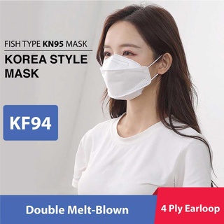 KF94 Korean Mask10pcs Face Mask Non-woven Protection Filter KN94 Anti Viral Mask Korea Style (1)