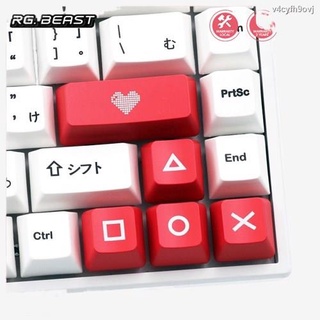 ▦№RG.BEAST Squid game keycaps OEM Profile R4 PBT Sublimation Decoration Personality Keycap (1)