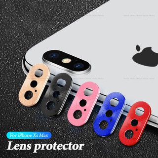 Camera Lens Protective Ring Case Metal Camera Protector Cases For iPhone 6 6s 7 8 plus X XR XS MAX