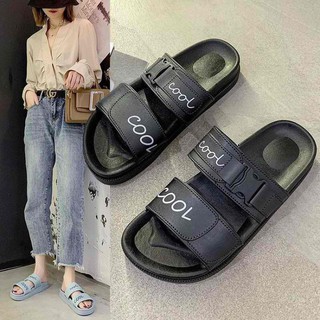 cool slippers fashion sandals two strap rubber sandals for women (7)