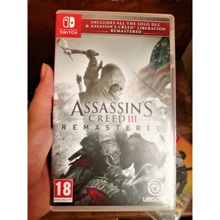 Nintendo switch game Assassins Creed 3 Remastered