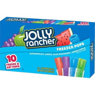 Jolly Rancher 10 Freezer Pop 4 Flavours Freeze and Eat 10 oz