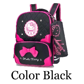 HelloKitty Bag Cartoon Kids Girls School Bag Backpack Gifts
