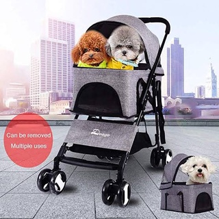 360° Wheels Pet Stroller (4 wheels) COD Dog Stroller Cat Stroller