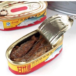 CLFood Pearl River Bridge Fried Dace with Salted Black Beans 184g Canned Fish