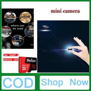 【COD】new mini HD spy camera connect to cellphone hidden night vision portable wifi IP wireless cctv (1)