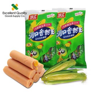 EQGS INSTANT READY TO EAT Sweet Corn Flavor Sausage Chinese Famouse Food Brand 30grams 8Sticks